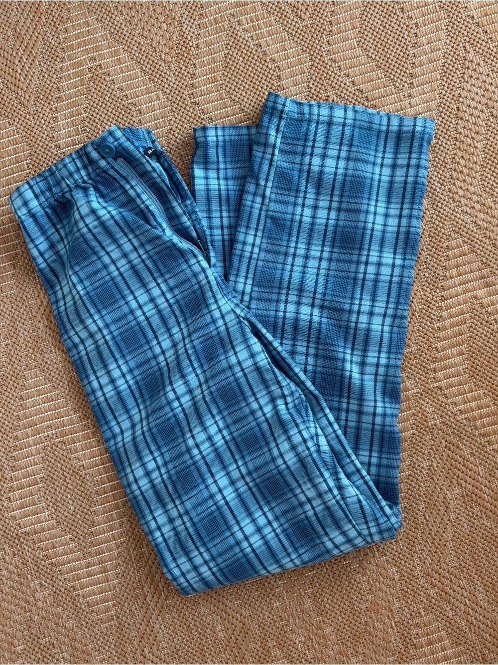 brandy melville tilden plaid pants
